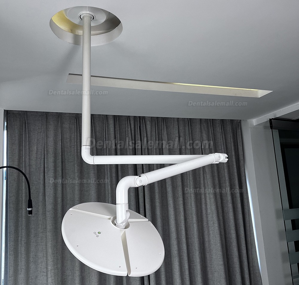 KWS KD-2036D-4 80W Ceiling-Mounted Dental LED Surgical Light Shadowless Dental Ceiling Lamp